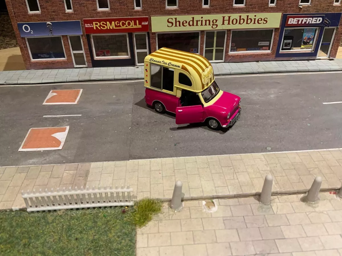 1 50 Mini Ice Cream Van Tiny Diecast
