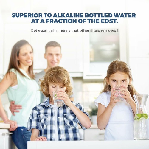 Counter Top RO Umkehrosmose alkalischer Ionisator Wasserfilter Niederdrucksystem - Bild 6 von 6