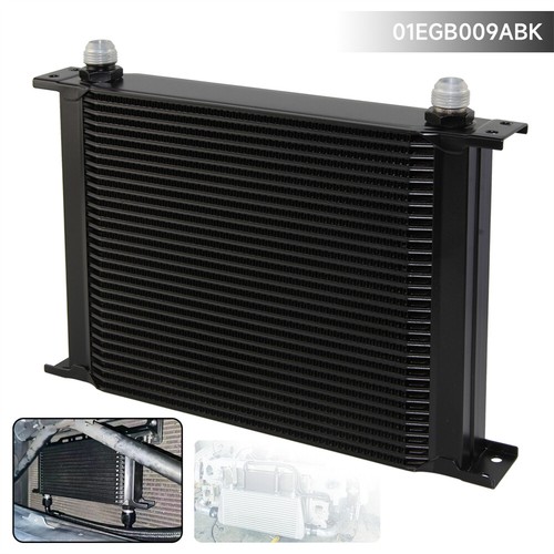 25 Row 28 Row 30 Row 34 Row 40 Row Stacked Plate Oil Cooler 10AN 7/8"-14UNF - Picture 2 of 12