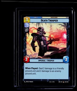 2024 Star Wars Unlimited #033/252 Death Trooper