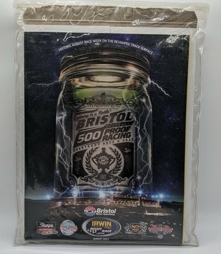 2012 Bristol Motor Speedway NASCAR Souvenir Program Book Lineup and Ticket - Picture 2 of 2