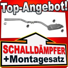 Endschalldämpfer für MERCEDES (W204 S204) C 180 C 200 C 220 C 250 2.2 CDI 07-14