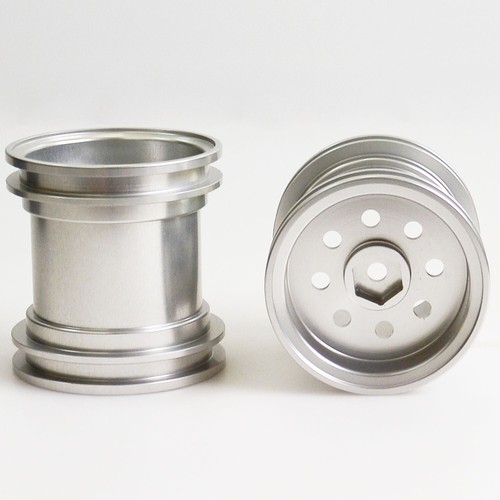 RC Aluminum Wheel Hub Rims 12mm Hex for Tamiya G6-01 / WR-02 Konghead Upgrades - Picture 9 of 15