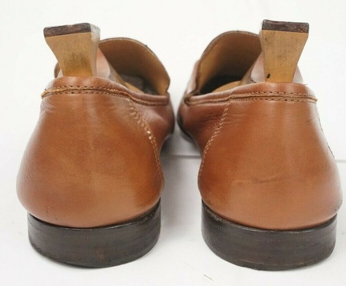 $950 Brioni Mens Butter Soft Calf Leather Tan Slip on Loafer US Size 13 Euro 46 - Picture 3 of 9
