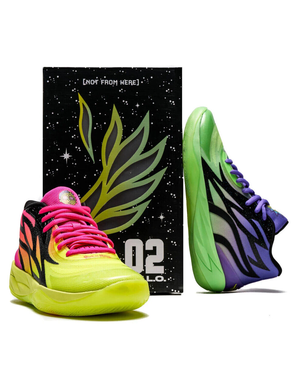 Puma Lamelo Ball MB.02 Rick & Morty 377411-02 Basketball Puma Lamelo Ball MB.02 Rick & Morty 377411-02 Basketball