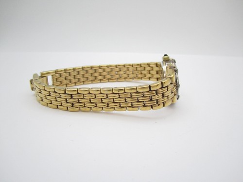 Women Armitron Now Crystal Quartz Analog 22mm Round Watch (G995) "New Battery" - Picture 7 of 9