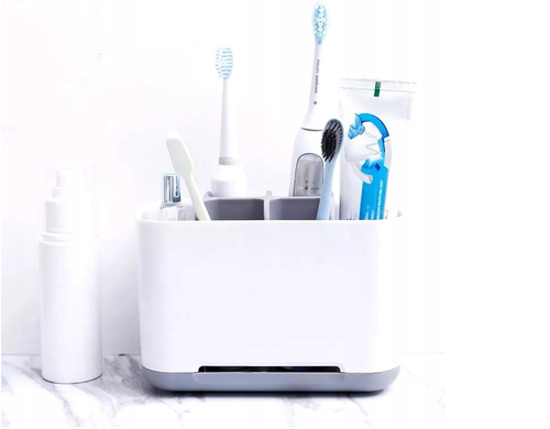 Toothbrush Organizer Container Easy Washable Rack Holder Family Brushes - Picture 6 of 9