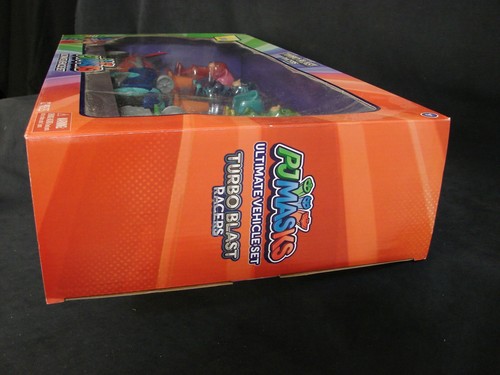 PJ Masks Turbo Blast Racers Ultimate Vehicle Set Catboy Owlette Gekko Nuevo 2019 - Imagen 9 de 12