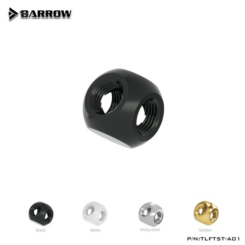 Barrow TLFT5T-A01 Metal Spherical Tube Multi-Way Fitting Connector 5 Ways - Picture 1 of 5