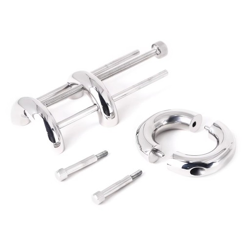 Heavy Ball Stretcher Weight Male Penis Testicle Stretching Chastity Device - Picture 8 of 16