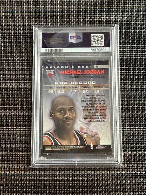 1997-98 Topps Chrome #6 Michael Jordan SHOOTING STARS 1997-98 Topps Chrome #6 Michael Jordan SHOOTING STARS