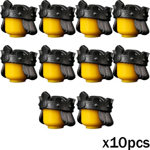 Casco escudo soldado militar medieval para bloques de construcción LEGO juguete de ladrillo - Imagen 53 de 66