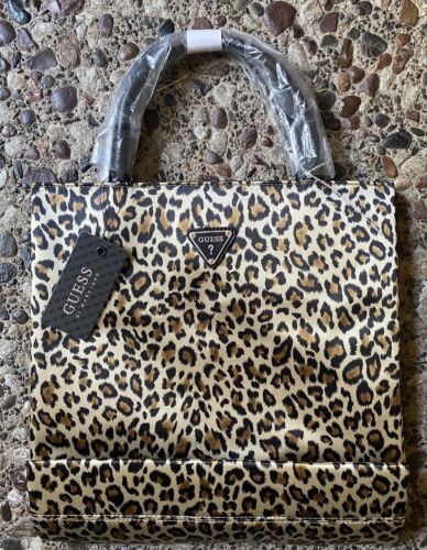 Guess Tierdruck Handtasche Geldbörse Tragetasche Neu mit Etikett - Bild 2 von 12