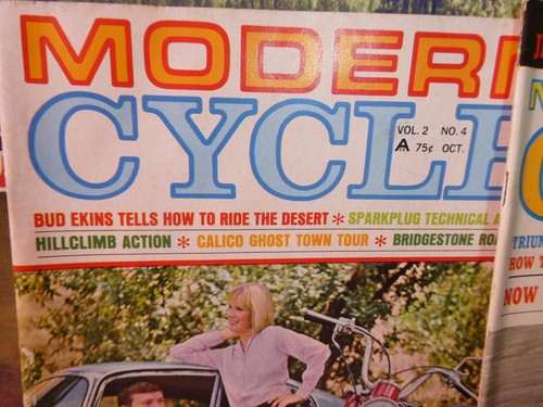 Modern Cycle 1966 4 Vol. 2 bis 5 Suzuki Yamaha HD Triumph Zundap von Dutch VW E6 - Bild 4 von 16