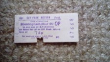 Birmingham Moor Street 75p any station railway ticket