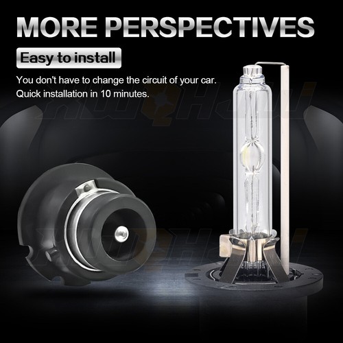 HID Headlight Bulb For Volvo C30 C70 2006-2013 LOW Beam Set of 2 - Picture 7 of 8