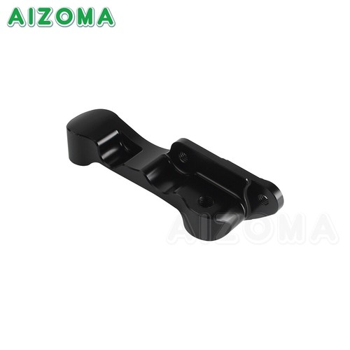 Motorcycle Brake Caliper Bracket Adapter For Vespa GTS 300 GTS300 Aluminum Black - Picture 5 of 9