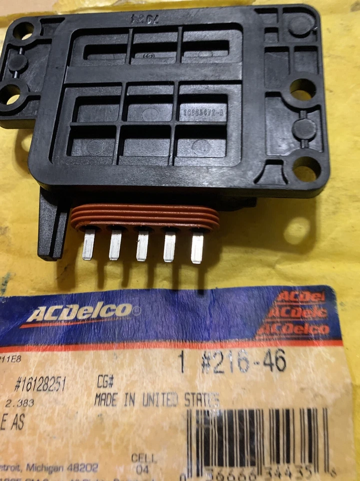 Módulo de control del motor Delco 216-46 CA nuevo para camioneta Chevy Olds Suburban Express Foto 2 de 3