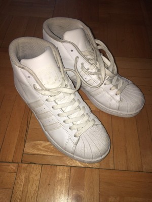 adidas superstar high top womens