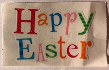 MIXED UP EASTER Sticker(1pc)Mrs.Grossman's •Holiday•Happy Easter•Bunny•Basket•