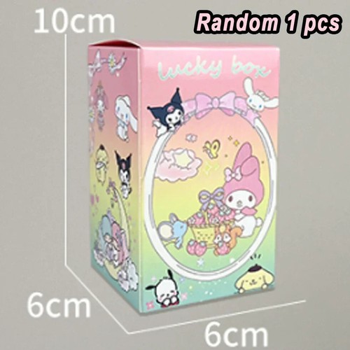 Caja Ciega Sanrio Personajes Infancia Caballo Mecedor Estatuilla Melodía Kuromi Po - Imagen 7 de 9