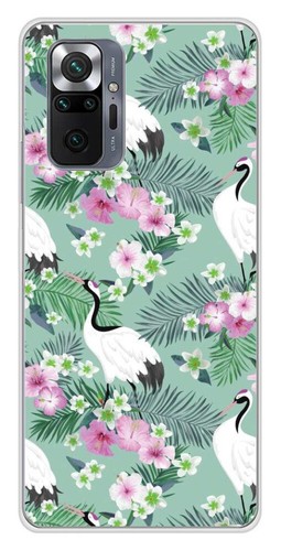 Coque en silicone imprimée compatible Xiaomi Redmi Note 10 Pro Tsuru - Picture 1 of 3