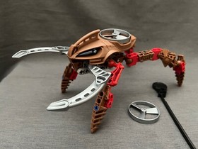 LEGO BIONICLE Visorak Roporak 8745 - Complete Set with 2 disks