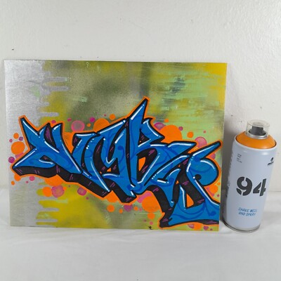 アート・デザイン・音楽 Painting acrylic on canvas 140cmx80cm 14x11 Canvas Panel Acrylic Painting One Of A Kind Graffiti