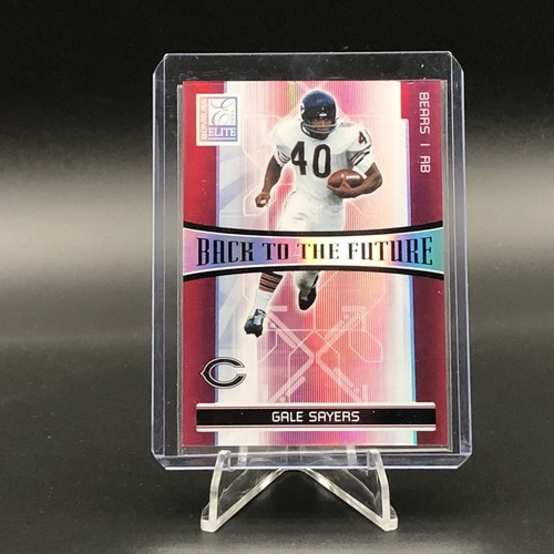 2006 Donruss Elite Back to the Future Red #4 Gale Sayers Thomas Jones 222/250