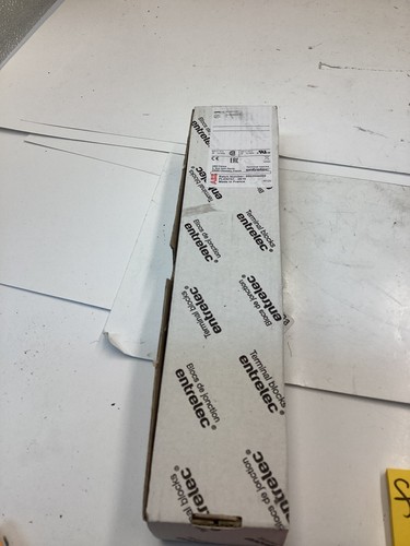 (Qty 1) Entrelec Terminal Blocks PLENT01-0619 600V/15A 26 14AWG, 600V/20A 26 12