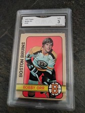 Bobby Orr 1972 # 100 Graded VG 3