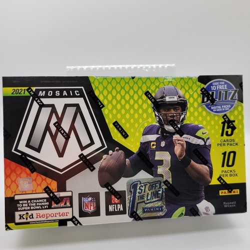 2021-22 Panini Mosaic Football NFL 1st Off the Line Hobby Box FOTL | New Sealed - Picture 1 of 2