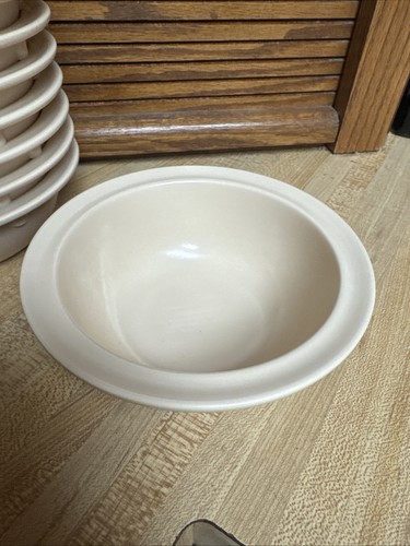 Set Of 9 Vintage Continental Carlisle Carlyware Beige Melamine 10 Oz 5.75” Bowls - Picture 4 of 7