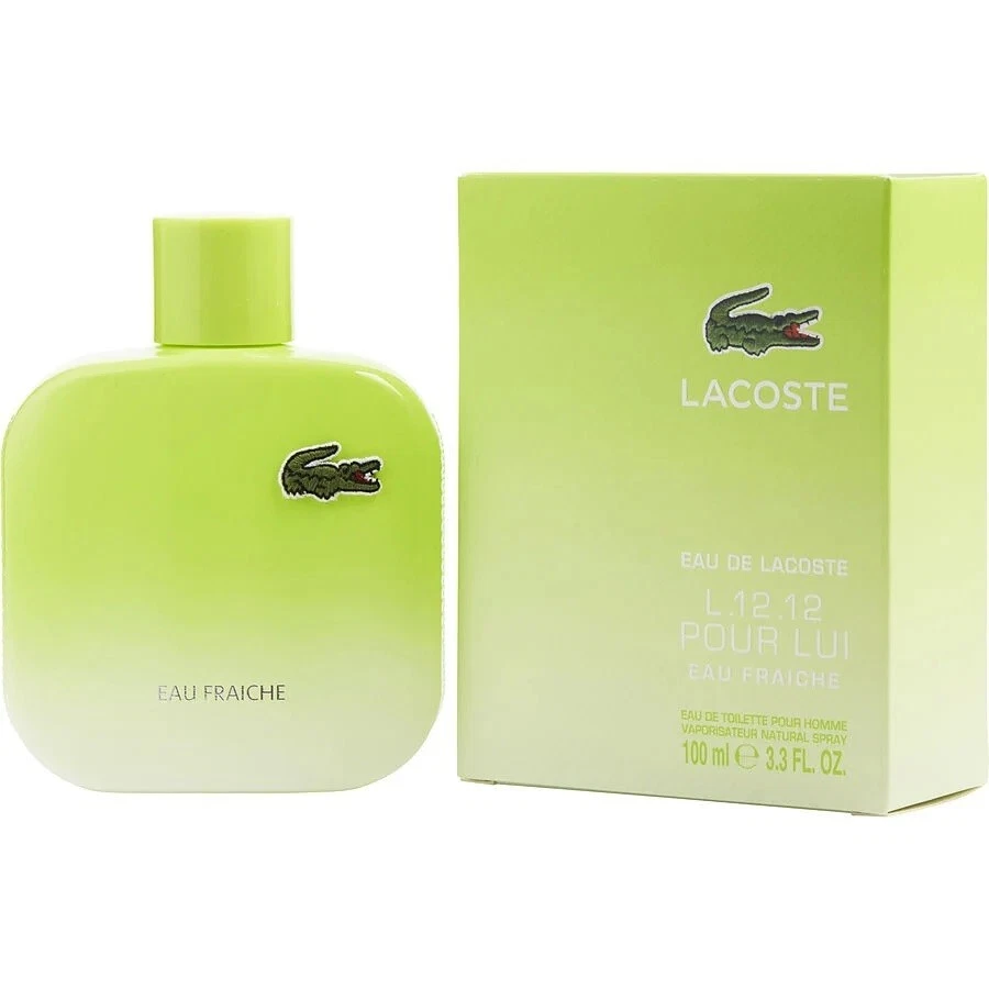 Eau de L.12.12 Eau Fraiche by Lacoste 3.3 Fl oz EDT Spray for Men |