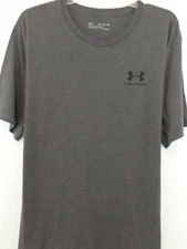 Under Armour Shirt Men's  XL Grey Heat Gear Athletic