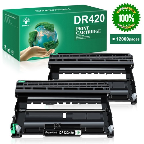 Toner TN450 DR420 batteria per Brother MFC-7860DW 7360N HL-2270DW MFC-7240 lotto - Foto 17 di 19