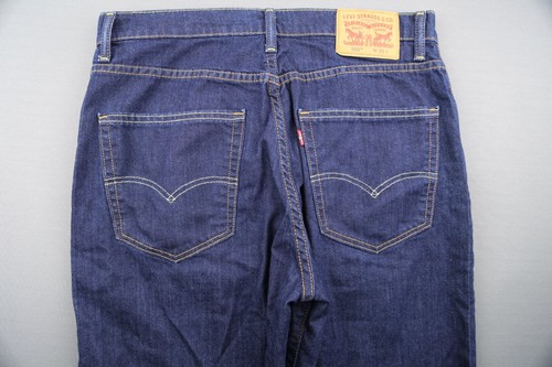 Pantaloncini jeans uomo Levi's 569 2016 larghi dritti elasticizzati lavaggio medio taglia 33 - Foto 6 di 7