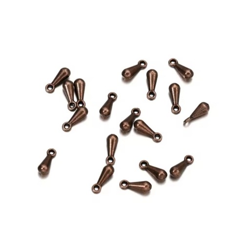 Water Drop Pendant End Beads For Tail Extender Chain Teardrop Tassel Findings UK - Picture 14 of 15
