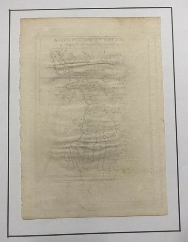 MOLUCCA 1757 NICOLAS BELLIN NICE ANTIQUE ENGRAVED MAP 18TH CENTURY - Picture 3 of 6