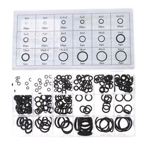 225Pcs Seal O-ring R134a Car Air Conditioning Rubber Washer Assortment Bo TBO^ss