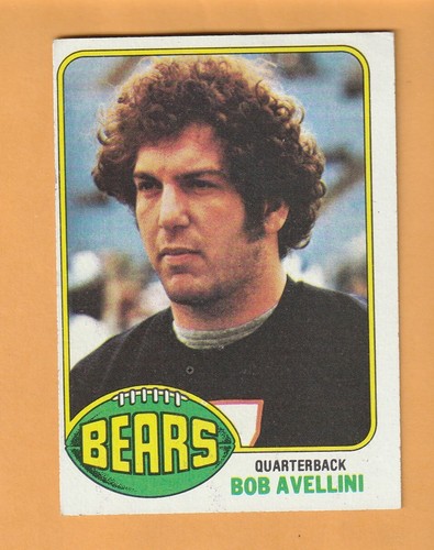 Bob Avellini Chicago Bears 1976 Topps #98 Maryland Terrapins New Hyde Park NY 8B