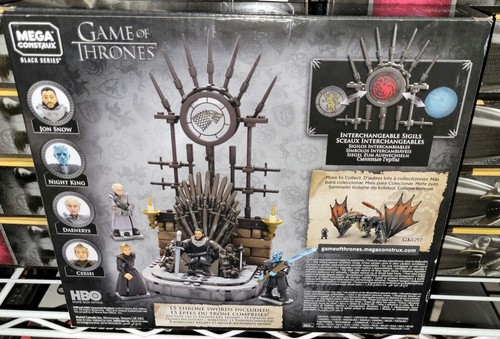 NEW 3 Sets Mega Construx Game Of Thrones:Beyond The Wall, Iron Throne & Red Keep - Picture 2 of 5