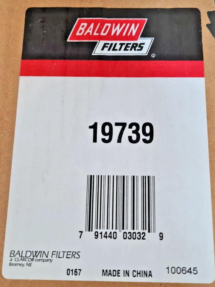 2 unidades. de filtros de transmisión Baldwin 19739 | 100645 | 0167 (2 unidades) Foto 2 de 4