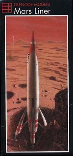 GLENCOE-6914-Disney-Mars-Liner-Spacecraft-Model-Kit-1-144-FREE-US-SHIPPING