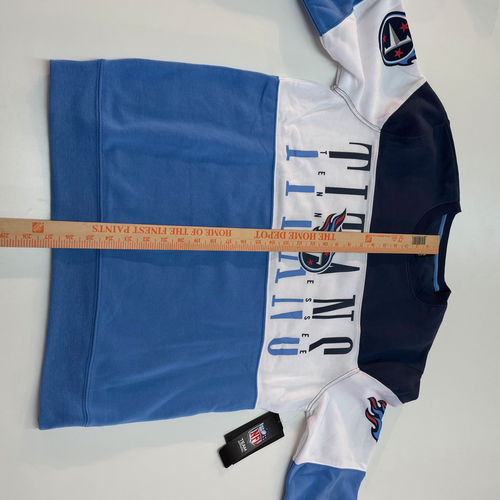 $75 - Men's Medium Tennessee Titans Sweatshirt Retro 7th Collection NFL Team - Picture 8 of 10