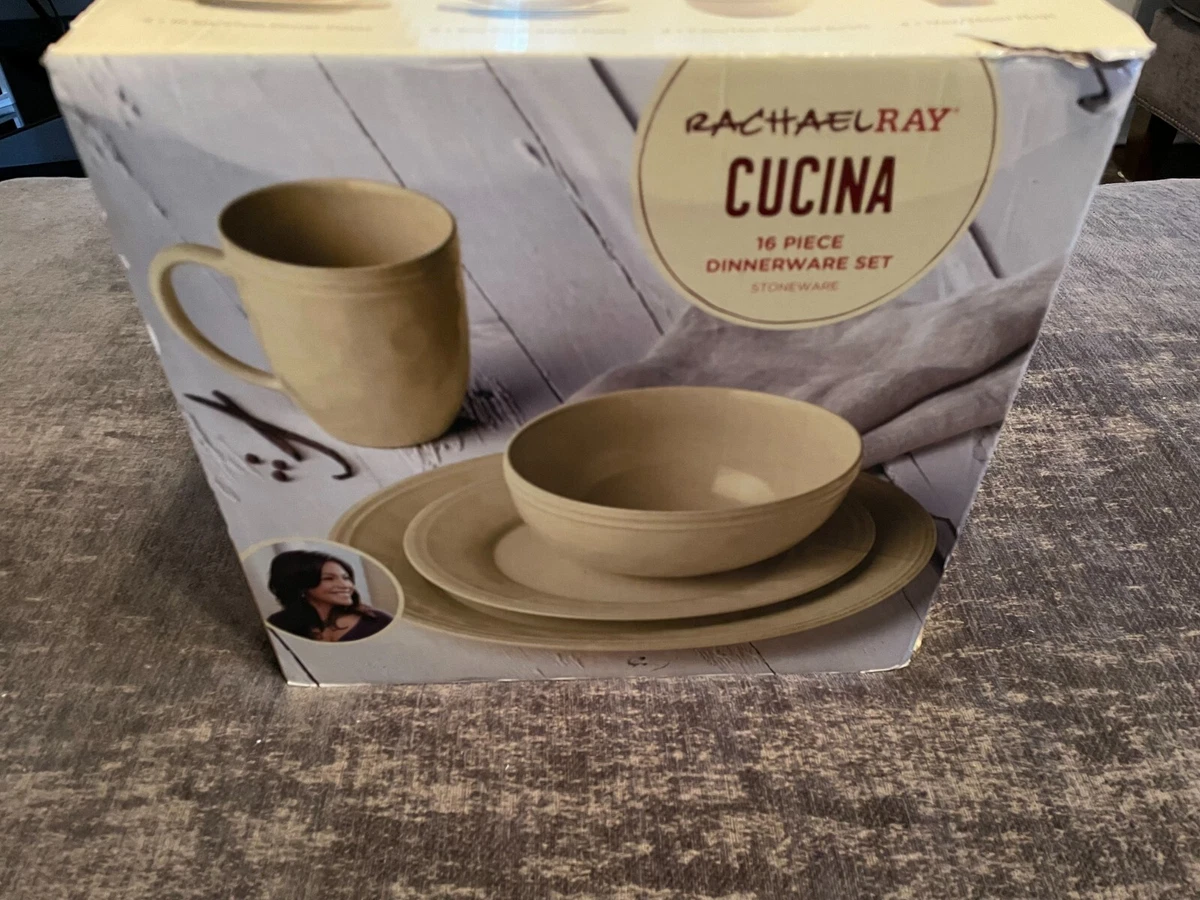 Rachael ray 16 clearance piece dinnerware set