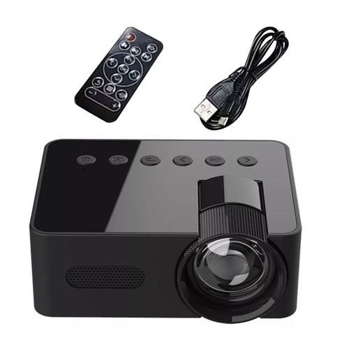 Portable Projector Mini Home Theater 1080P HD Multi-format Compatibility