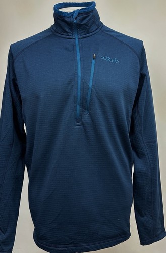 Rab | Nucleus Pull-On Fleece Jacket QFA-83 XXL (Blue) Outdoors Walking Climbing - Picture 3 of 7