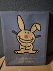 Happy Bunny Y2k Old Canvas Poster