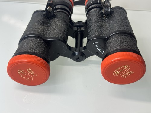 STELLAR JAPAN PRECISION 7X50 COATED OPTICS BINOCULARS With CASE Vintage - Picture 9 of 15